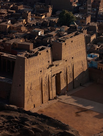 Temple d'Horus à Edfou (Egypte)