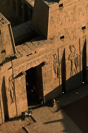 Temple d'Horus à Edfou (Egypte)