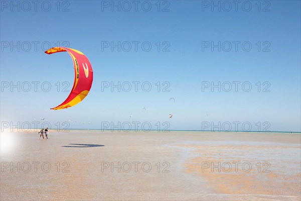 Kitesurf à el-Gouna (Egypte)