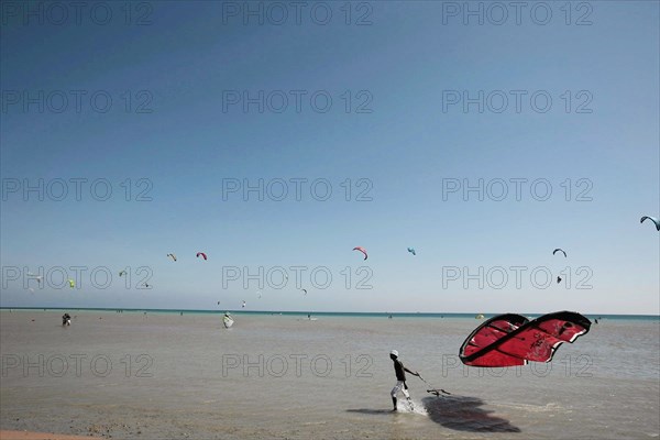 Kitesurf à el-Gouna (Egypte)