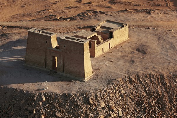 Temple de Dakka, vue aérienne