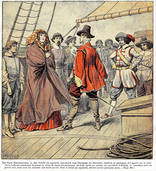 Illustration in 'Three Musketeers'