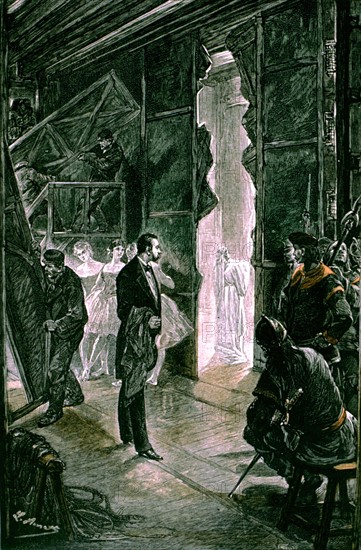 Jules Verne, "Le château des Carpathes", illustration