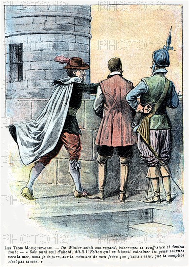 Illustration of 'The Three Musketeers'