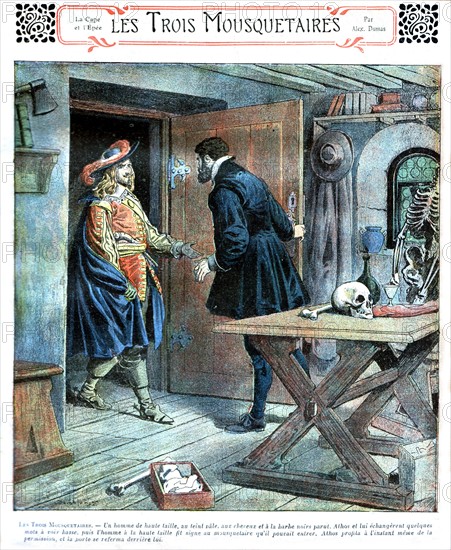 Illustration of 'The Three Musketeers'