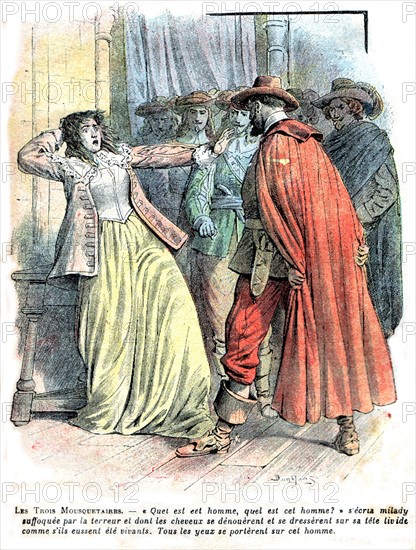Illustration of 'The Three Musketeers'