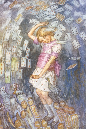 Alice au pays des merveilles, illustration de A.E. Jackson