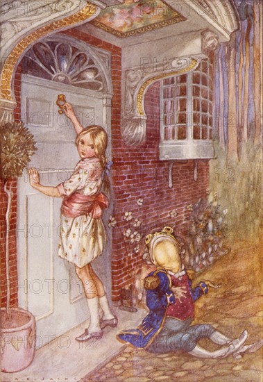 Alice au pays des merveilles, illustration de A.E. Jackson