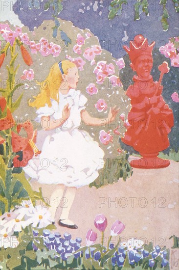 Alice au pays des merveilles, illustration de Gertrude Kay