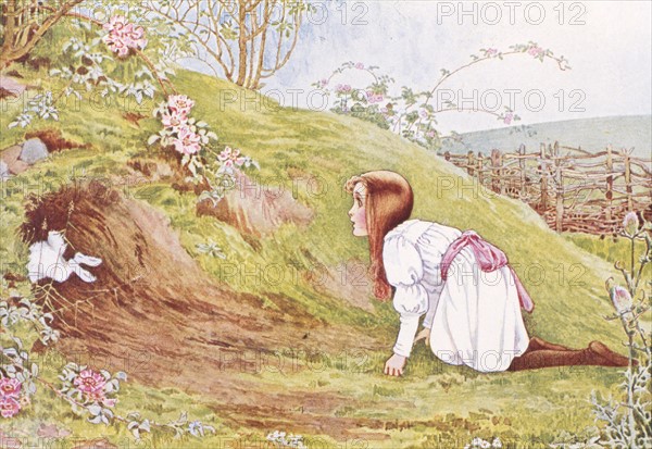 Alice au pays des merveilles, illustration de Sowerby