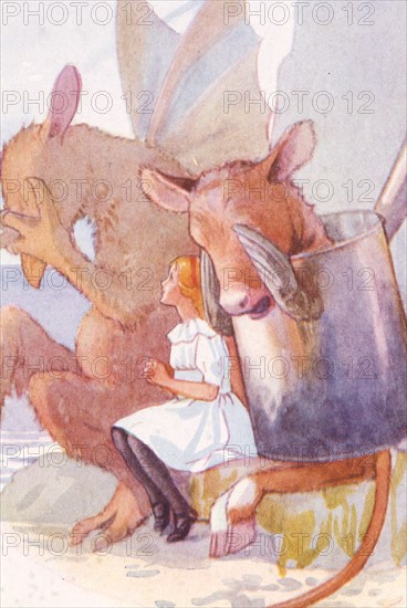 Alice au pays des merveilles, illustration de Margaret Tarrant