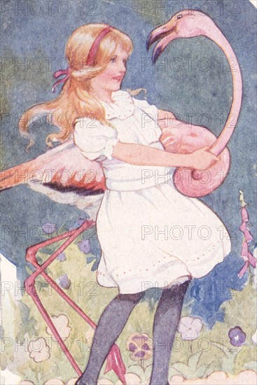 Alice in Wonderland, illustration by Margaret Tarrant