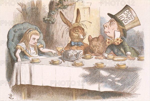 Alice au pays des merveilles, illustration de Sir John Tenniel