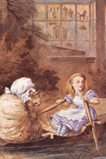 Alice in Wonderland, illustration by Gertrude Thomson