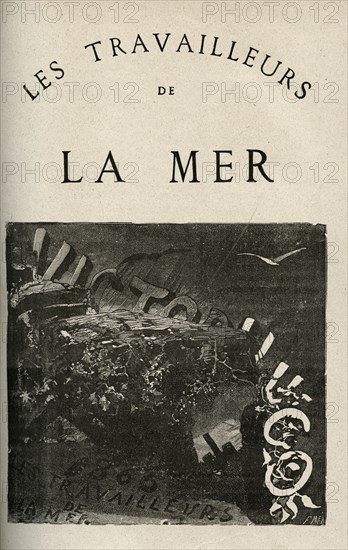 Illustration de "Les Travailleurs de la Mer", de Victor Hugo