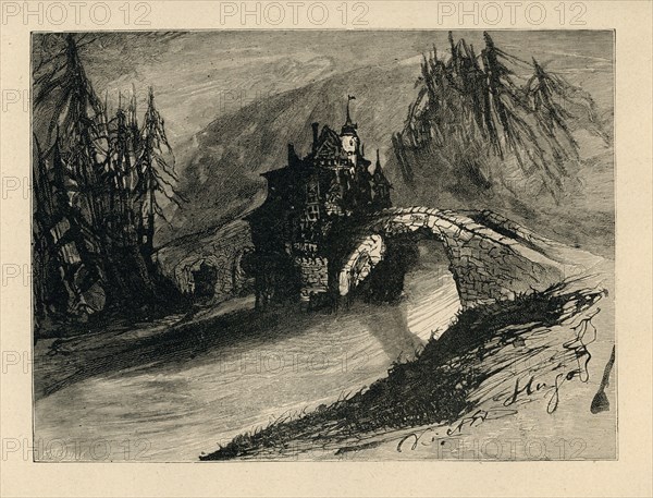 Illustration de "En voyage. Alpes et Pyrénées", de Victor Hugo