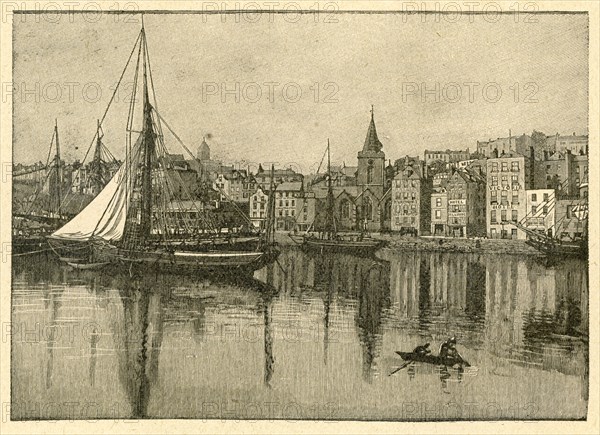 Illustration de "L'archipel de la Manche", de Victor Hugo