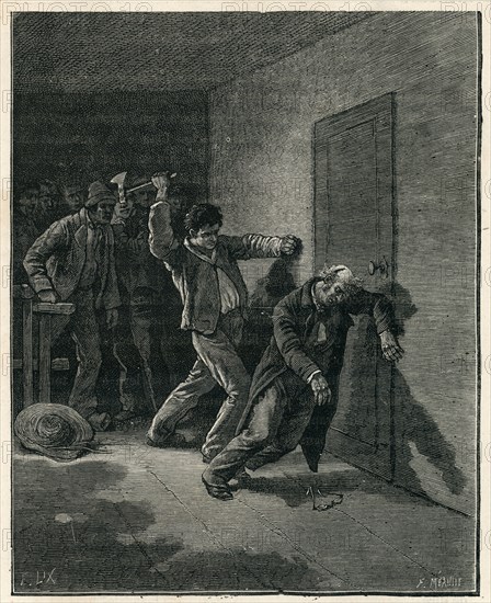 Illustration de "Claude Gueux", de Victor Hugo