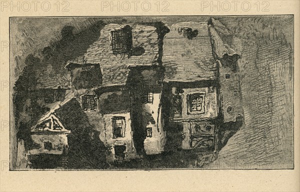 Illustration from 'En voyage. France et Belgique', by Victor Hugo