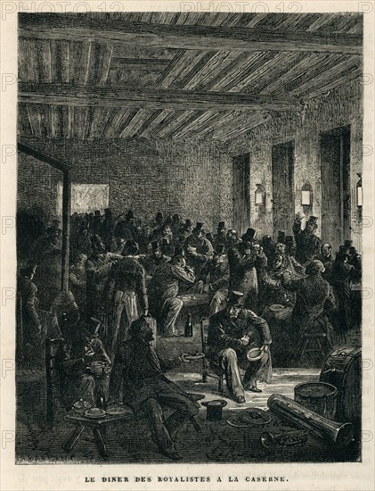 Illustration de "Histoire d'un crime", de Victor Hugo