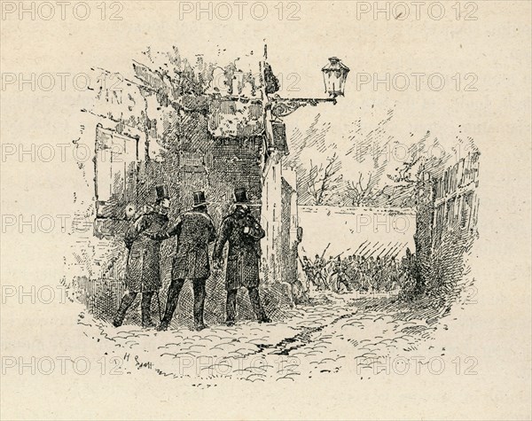 Illustration de "Histoire d'un crime", de Victor Hugo