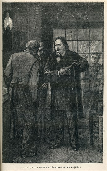 Illustration from 'Histoire d'un crime', by Victor Hugo