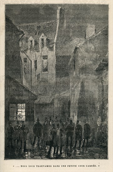 Illustration de "Histoire d'un crime", de Victor Hugo