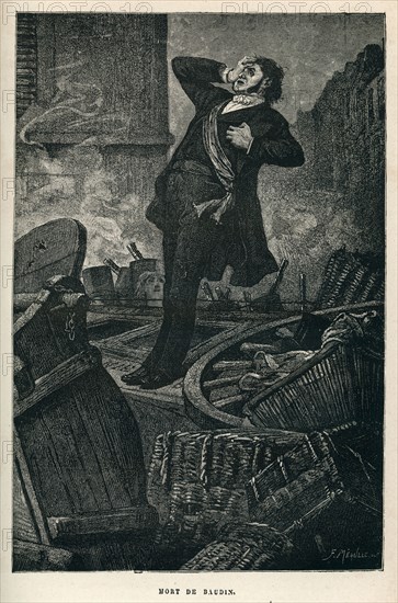 Illustration de "Histoire d'un crime", de Victor Hugo