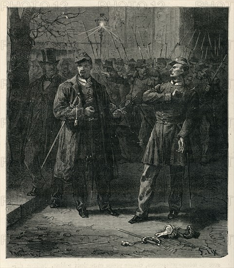 Illustration de "Histoire d'un crime", de Victor Hugo