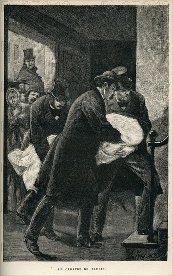 Illustration de "Histoire d'un crime", de Victor Hugo