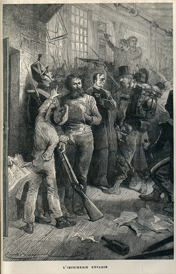 Illustration de "Histoire d'un crime", de Victor Hugo