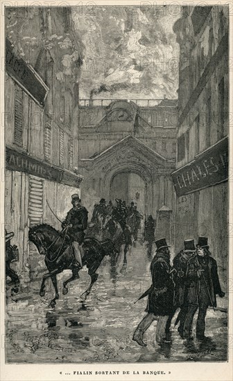 Illustration de "Histoire d'un crime", de Victor Hugo