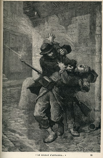 Illustration de "Histoire d'un crime", de Victor Hugo