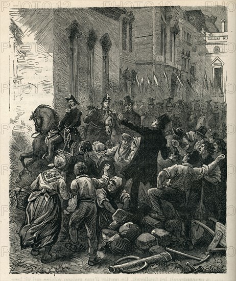 Illustration de "Histoire d'un crime", de Victor Hugo