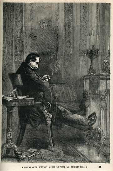 Illustration from 'Histoire d'un crime', by Victor Hugo