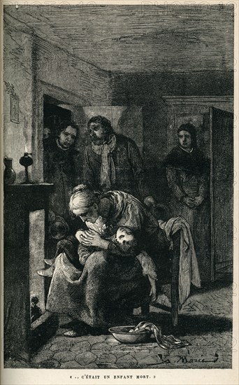 Illustration de "Histoire d'un crime", de Victor Hugo