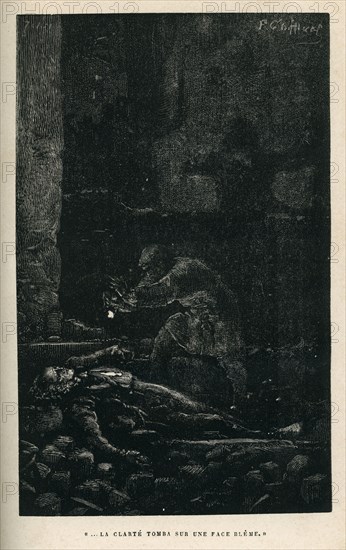 Illustration from 'Histoire d'un crime', by Victor Hugo