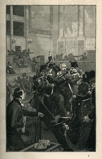 Illustration de "Histoire d'un crime", de Victor Hugo