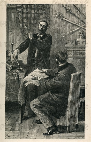 Illustration from 'Histoire d'un crime', by Victor Hugo