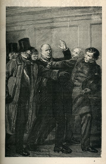 Illustration de "Histoire d'un crime", de Victor Hugo