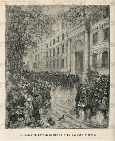 Illustration de "Histoire d'un crime", de Victor Hugo