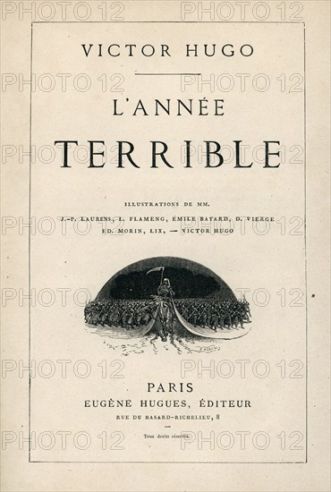 Illustration de "l'Année terrible", de Victor Hugo