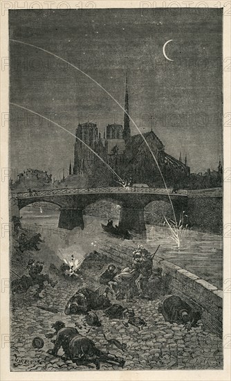 Illustration de "l'Année terrible", de Victor Hugo