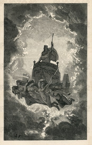 Illustration de "l'Année terrible", de Victor Hugo