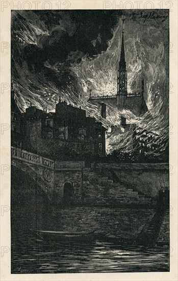 Illustration de "l'Année terrible", de Victor Hugo