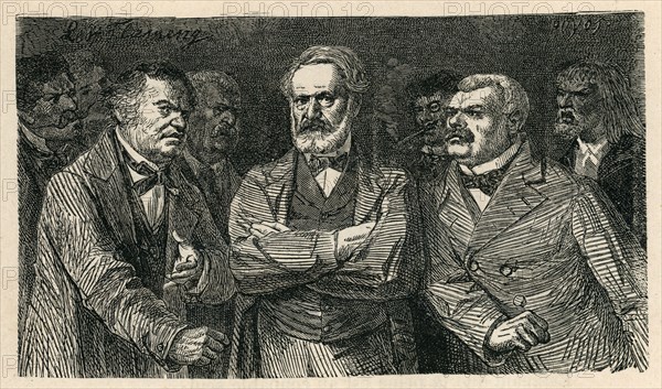 Illustration de "l'Année terrible", de Victor Hugo