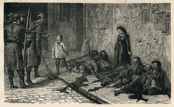 Illustration de "l'Année terrible", de Victor Hugo