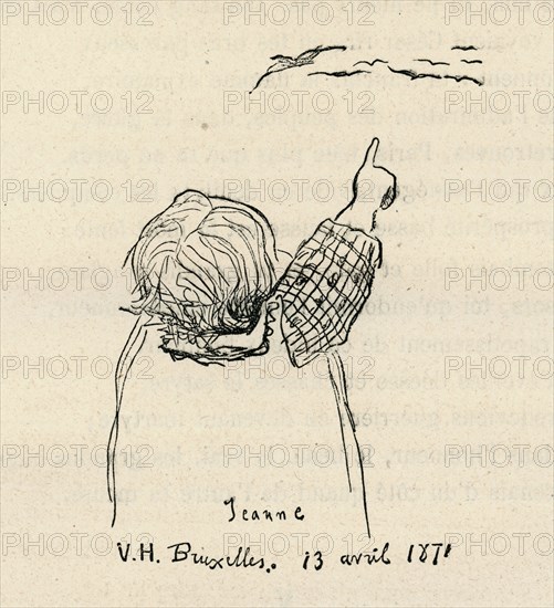 Illustration de "l'Année terrible", de Victor Hugo