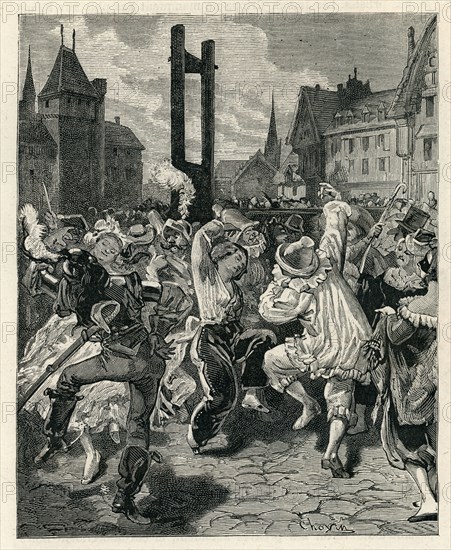 Illustration de "Le Dernier Jour d'un condamné", de Victor Hugo