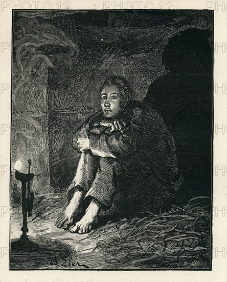 Illustration de "Le Dernier Jour d'un condamné", de Victor Hugo